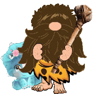 Dinosaur Gnome Sticker