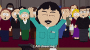 excited crowd GIF by South Park 