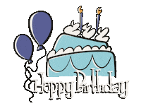 Happy Birthday Art Sticker