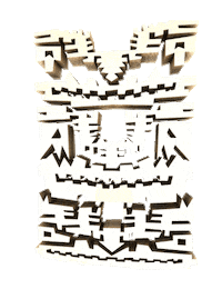 3d artwork STICKER by Miron