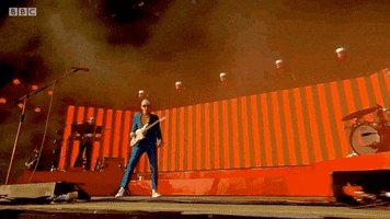 bbcglastonbury bbc glastonbury glastonbury2019 two door cinema club GIF