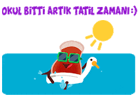 Summer Vacation Sticker by Tambu Klavye