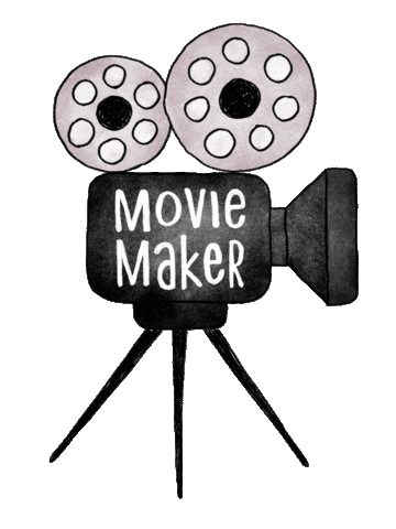 Movie Film Sticker