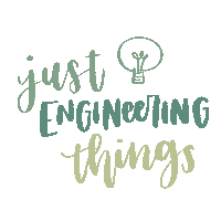 lululetter engineering engineer lululetter just engineering things Sticker
