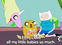 adventure time love GIF