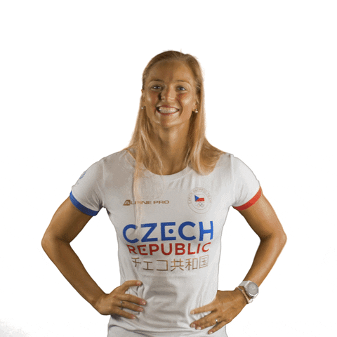 Celebrating Czech Republic GIF by Český olympijský tým