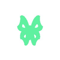 Light Green Loop Sticker