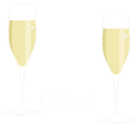 glass sparkling Sticker by Vins Casanova