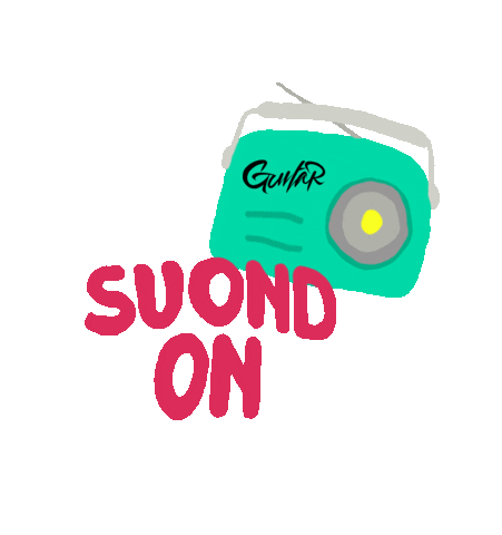 Radio Soundon Sticker by Guitar Pr & Communication Consultancy