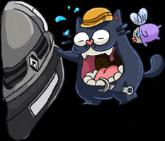 Dwarf-Factory cat meme car cats GIF