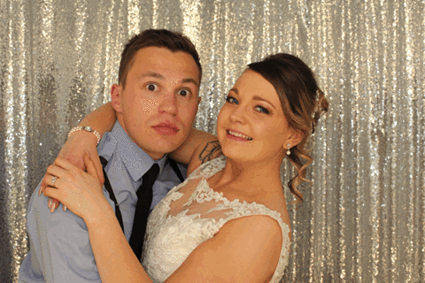 #photobooth #tomfoolery #teamfoolery #wedding #props #robynandjoseph GIF by Tom Foolery Photo Booth