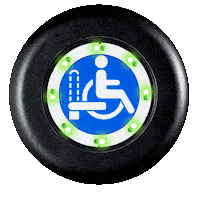 Safety Wheelchair Sticker by Q'STRAINT