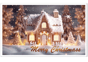 New Year Snow GIF