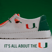 Miami Universityofmiami GIF by HEYDUDE Shoes