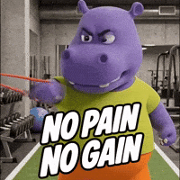 Sweating Never Give Up GIF