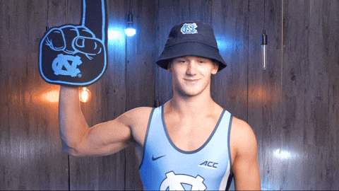 University Of North Carolina Wrestling GIF by UNC Tar Heels