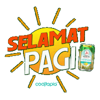 capkakitigaid morning lemon lime pagi Sticker