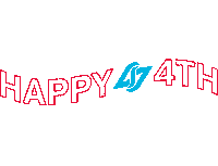 Happy 4Th Of July Sticker by Counter Logic Gaming