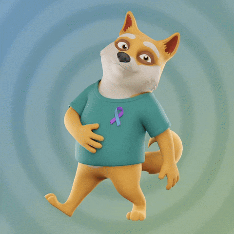 Proud Digital Art GIF by Doge Pound