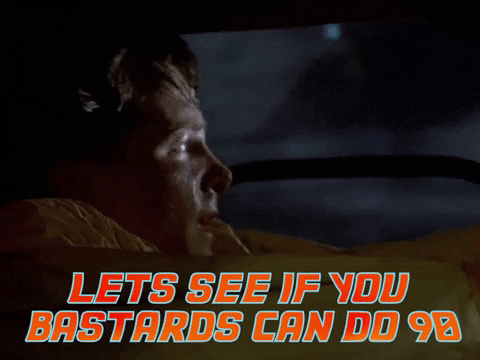 Driving Marty Mcfly GIF by Back to the Future Trilogy