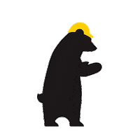 Bear Builder Sticker by Visitpori
