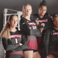 Volleyball Seniors GIF by Louisville Cardinals