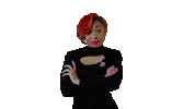 Destinyinspire no nope queen no way Sticker
