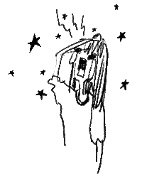 Sad Girl Sticker