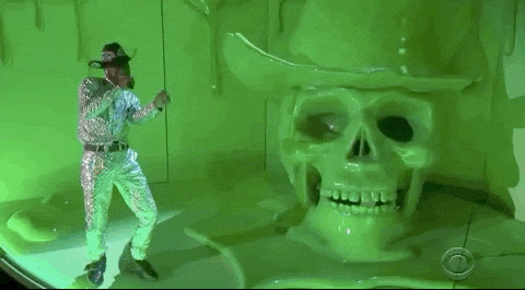 Skull Lil Nas X GIF by Recording Academy / GRAMMYs