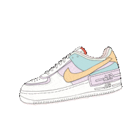 ashleywaredesign fashion style shoes pastel Sticker