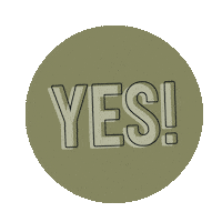 Ja Yes Sticker by The New Journey