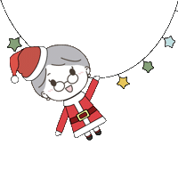 Christmas Eve Sticker by Ohhgranny