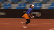 hand up just kidding GIF by WTA