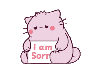 I Am Sorry Love Sticker by Pembe