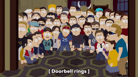 crowd screaming GIF by South Park 