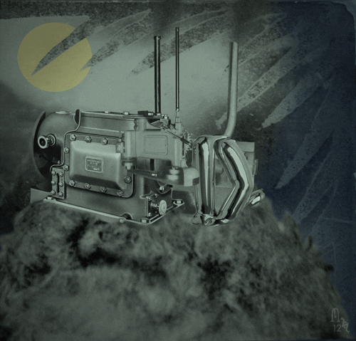 colinraff art animation collage flight GIF