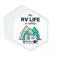 Camping Open Road Sticker by RV LIFE Pro
