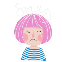 Sad Cry Sticker
