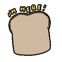Guess Who Im Here Sticker by Cat and Cat Comics