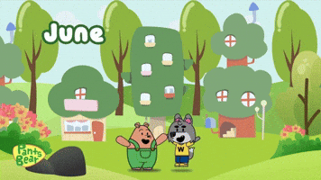 June | Months Of The Year For Kids | Four Seasons