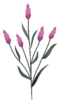 Wild Flowers Pink Sticker by SoulRoboX s.r.l.