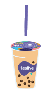 bubble tea boba Sticker by Tealive Asia