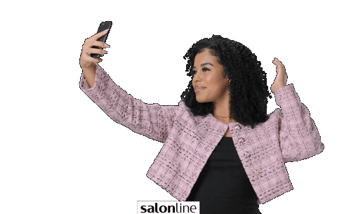 Selfie Foto Sticker by Salon Line