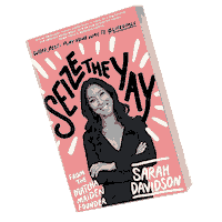 Sarah Davidson Sticker by Matcha Maiden