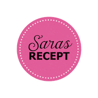 Sarasrecept Sticker by sarabäckmo
