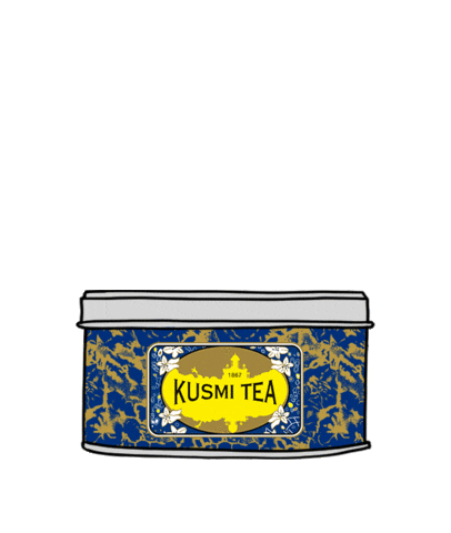 Tea Time Mug Sticker by Kusmi Tea