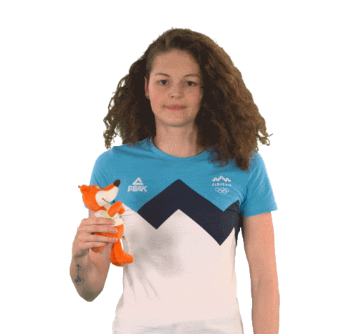 Fist Swimming Sticker by Team Slovenia