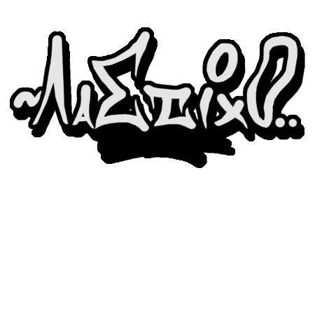 Lastiho giphyupload letters lettering graffiti Sticker