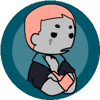 What The Wtf Sticker by darkviktory studios GmbH