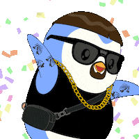 Party Dancing Sticker by Pudgy Penguins